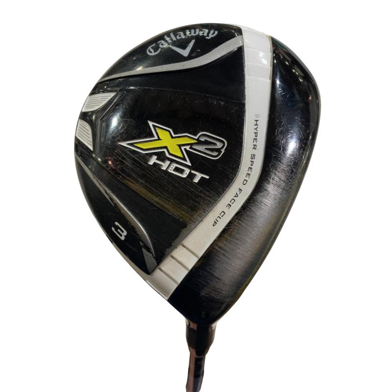 【中古】 キャロウェイ X2 HOT 3W フェアウェイウッド FW X2 HOT(フェアウェイ) (フレックスR) メンズ 男性用 右利き 右用 Cランク ゴルフクラブ