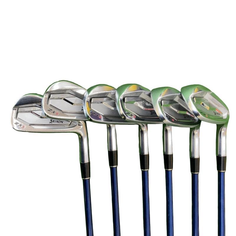 【中古】 ダンロップ SRIXON ZX5 6S アイアン仕掛ける IR Diamana ZX for IRON (フレックスS) メンズ 成人男性用 右利き 右用 C価値づける ゴルフ野球クラブ
