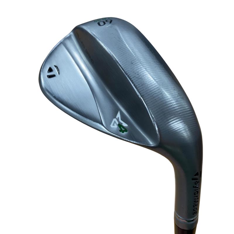【中古】 テーラーメイド Taylor Made MILLED GRIND 4 60°/08° ウェッジ WG NS PRO 950GH neo (フレックスS) メンズ 男性用 右利き 右用 Cランク ゴルフクラブ