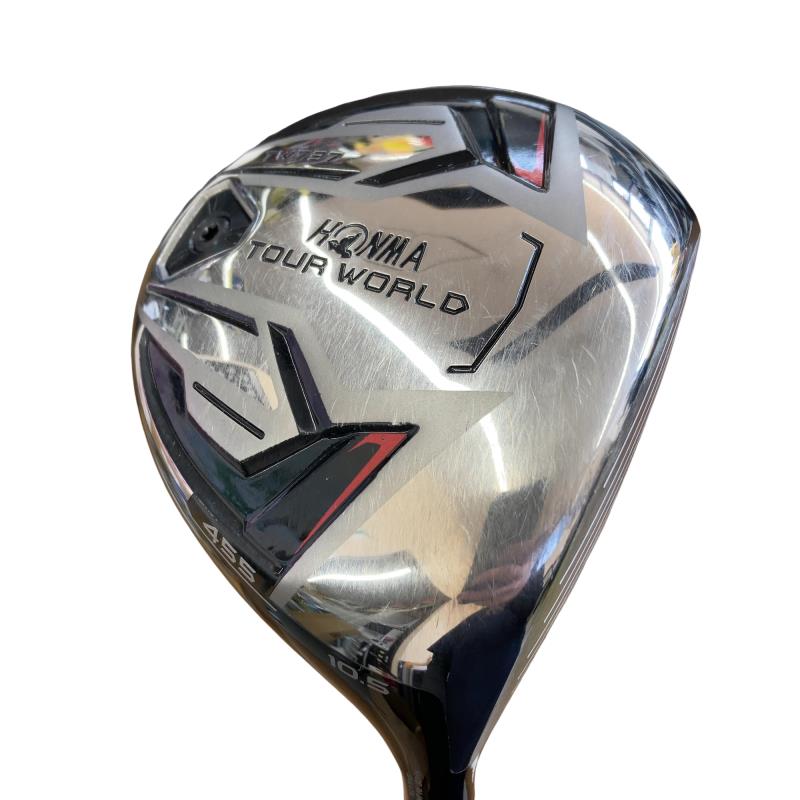 【中古】 本間ゴルフ TOUR WORLD TW737 455 10.5° ドライバー DR VIZARD EX-Z65 (フレックスS) メンズ 男性用 右利き 右用 Cランク ゴルフクラブ