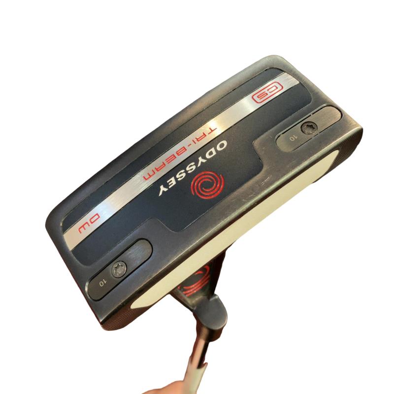 【中古】 オデッセイ TRI-BEAM DOUBLE WIDE CS 33in パター PT STROKE LAB(2023) (フレックス余分の物) メンズ 成人男性用 右利き 右用 C価値づける ゴルフ野球クラブ