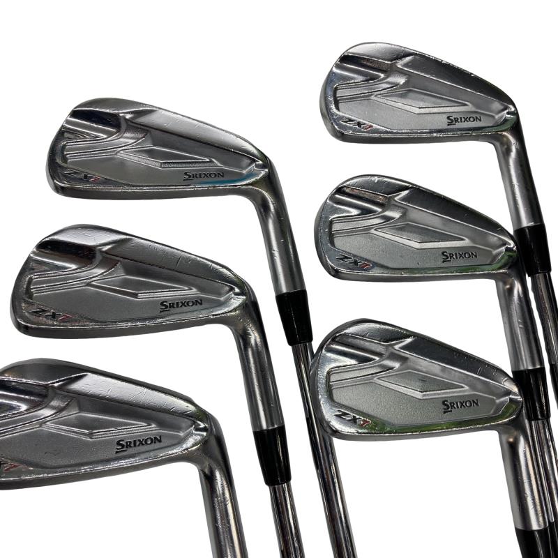 【中古】 ダンロップ SRIXON ZX7  6S アイアン書き割り IR リシャフト (フレックス余分の物) メンズ 成人男性用 右利き 右用 C位置づける ゴルフ野球クラブ