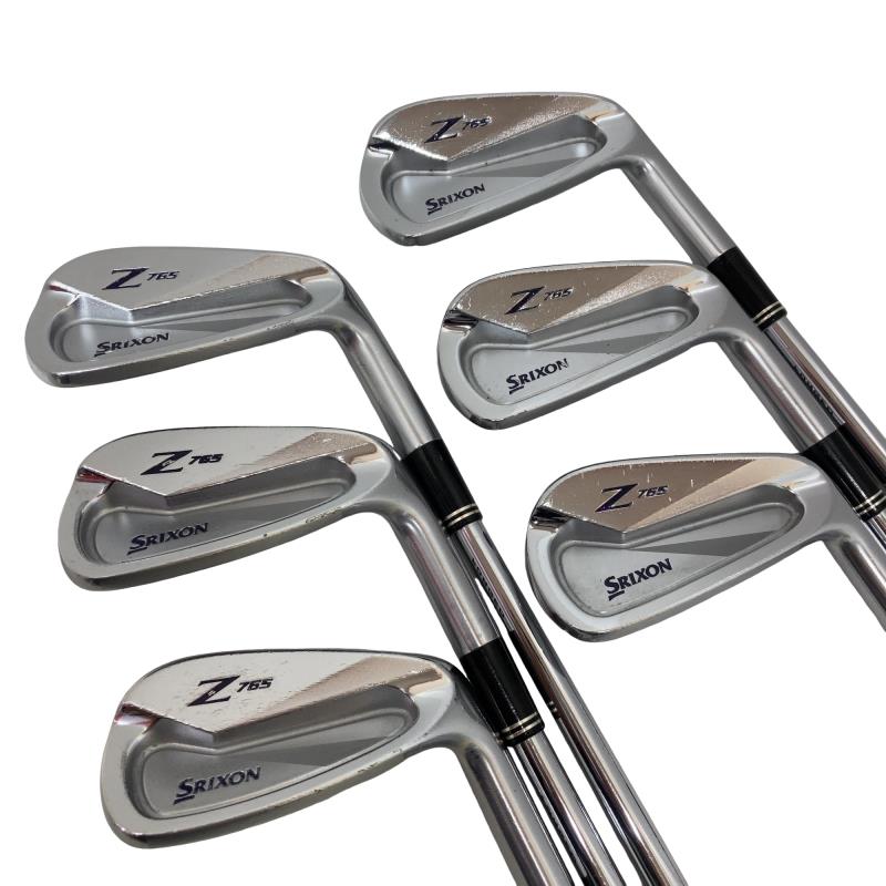 【中古】 ダンロップ SRIXON Z765 6S アイアンセット IR NS PRO MODUS3 TOUR120 (フレックスS) メンズ 男性用 右利き 右用 Dランク ゴルフクラブ