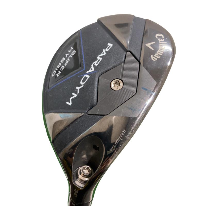 【中古】 キャロウェイ PARADYM SUPER HYBRID 24° ユーティリティ UT リシャフト (フレックスその他) メンズ 男性用 右利き 右用 Dランク ゴルフクラブ