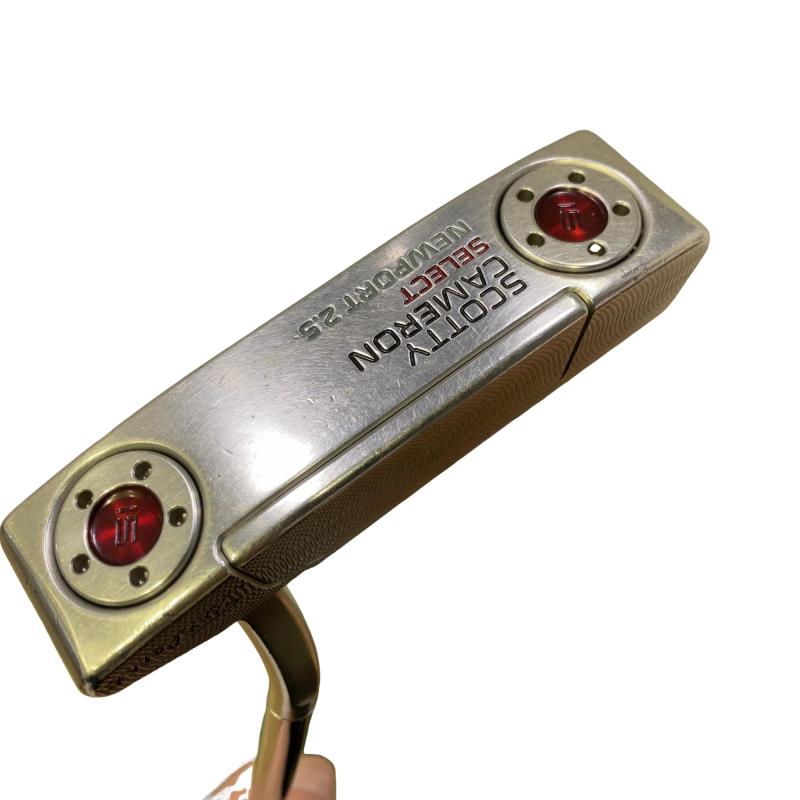 【中古】 タイトリスト SCOTTY CAMERON select NEWPORT 2.5(2016) 34in パター PT スチール写真 (フレックス余分の物) メンズ 成人男性用 右利き 右用 C序列付ける ゴルフ野球クラブ