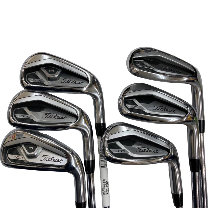 【中古】 タイトリスト Titleist T300(2021) 6S アイアン仕掛ける IR NS PRO 880 AMC (フレックスS) メンズ 成人男性用 右利き 右用 C価値づける ゴルフ野球クラブ