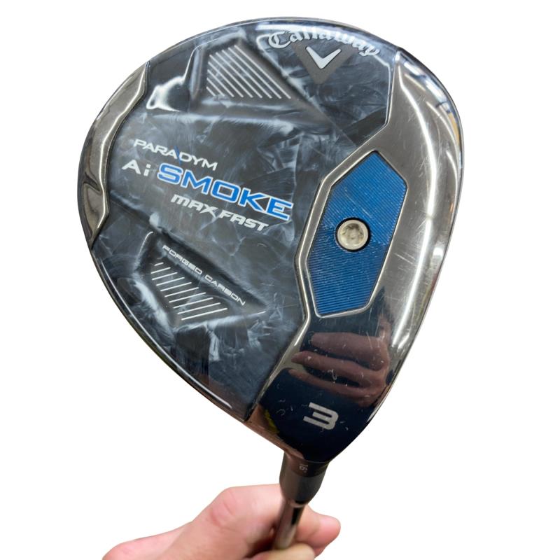 【中古】 キャロウェイ PARADYM Ai SMOKE MAX FAST 3W フェアウェイウッド FW TENSEI 40 for CW(Ai SMOKE FW) (フレックスR) メンズ 男性用 右利き 右用 Cランク ゴルフクラブ