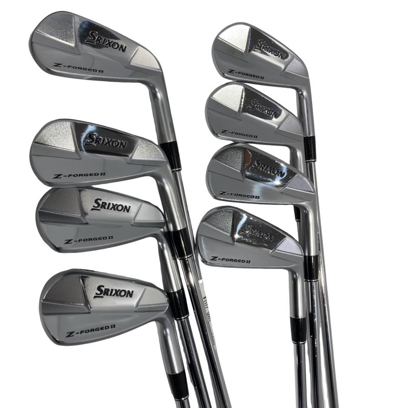 【中古】 ダンロップ SRIXON Z-FORGED II 8S アイアンセット IR Dynamic Gold D.S.T (フレックスS) メンズ 男性用 右利き 右用 Cランク ゴルフクラブ