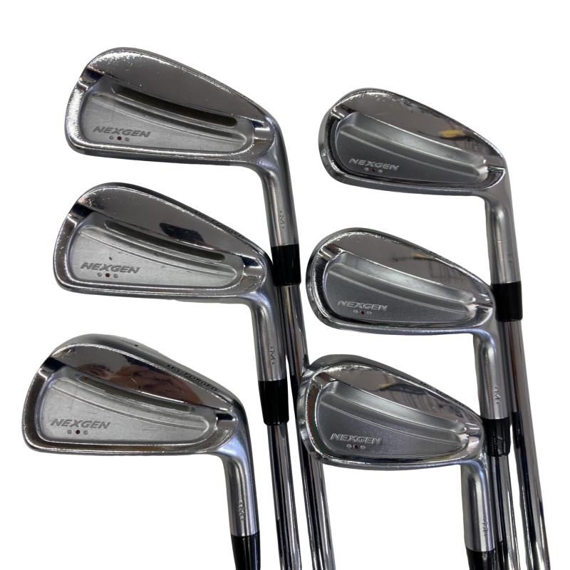 【中古】 ゴルフパートナー NEXGEN MG-FORGED 6S アイアンセット IR NS PRO MODUS3 TOUR120 (フレックスS) メンズ 男性用 右利き 右用 Cランク ゴルフクラブ