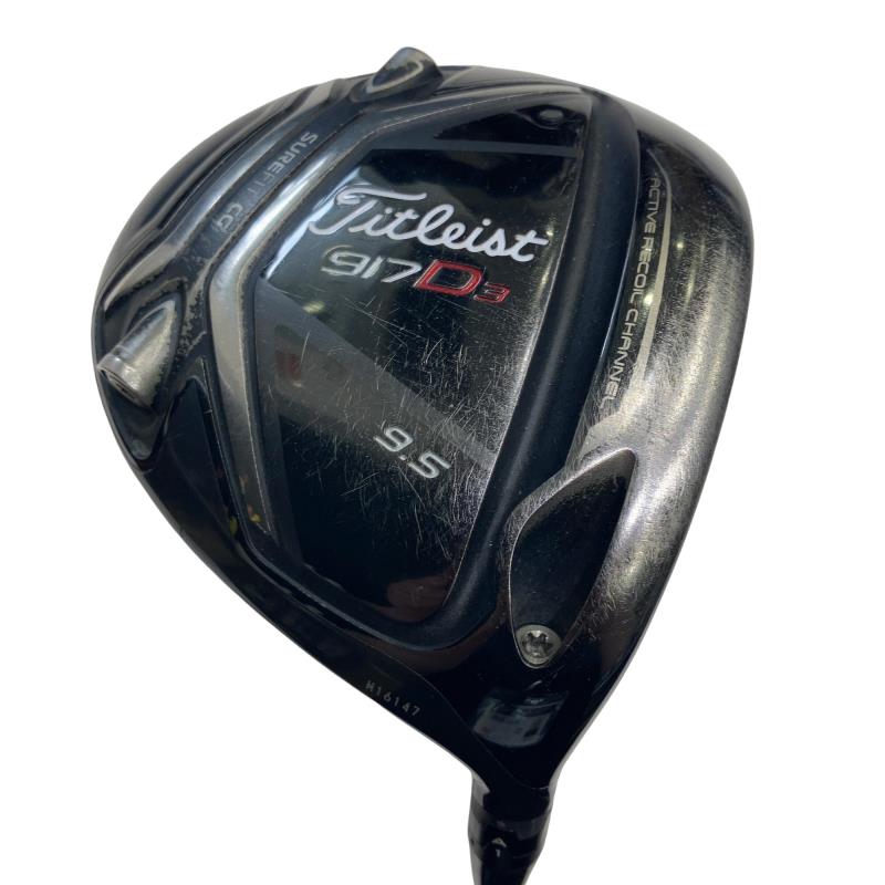 【中古】 タイトリスト 917 D3  9.5° １番ウッド DR リシャフト (フレックス余分の物) メンズ 成人男性用 右利き 右用 D位置づける ゴルフ野球クラブ