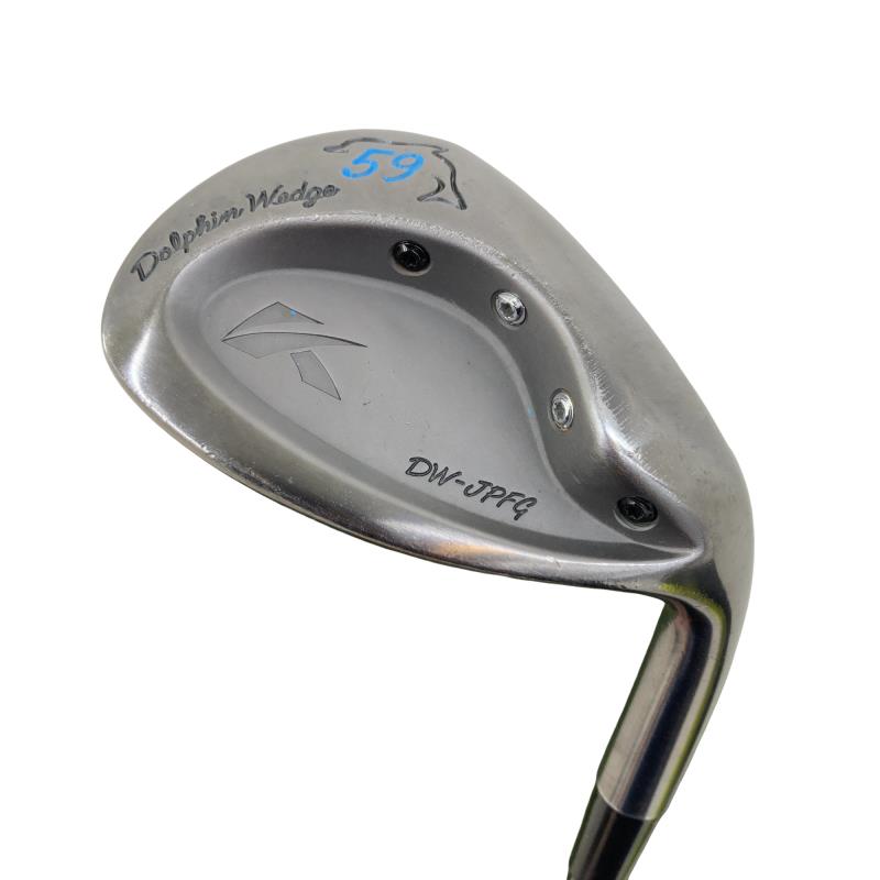 【中古】 キャスコ Dolphin wedge DW-JPFG 59° ウェッジ WG KBS TOUR 90 (フレックス余分の物) メンズ 成人男性用 右利き 右用 C序列付ける ゴルフ野球クラブ