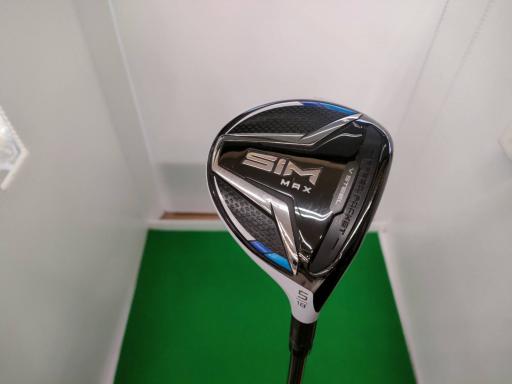 【中古】 テーラーメイド SIM MAX 5W フェアウェイウッド FW TENSEI BLUE TM50(FW) (フレックスR) メンズ 男性用 右利き 右用 Cランク ゴルフクラブ
