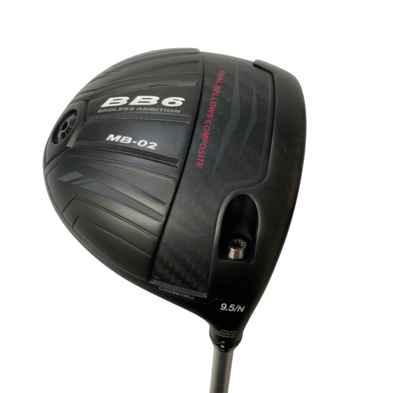 【中古】 Progress BB6 MB-02  9.5° １番ウッド DR リシャフト (フレックス余分の物) メンズ 成人男性用 右利き 右用 C序列付ける ゴルフ野球クラブ
