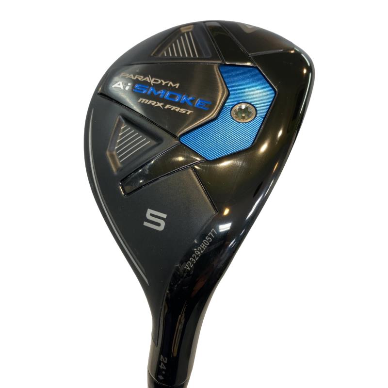 【中古】 キャロウェイ PARADYM Ai SMOKE MAX FAST U5 レディース ユーティリティ UT ELDIO 40 for CW(Ai SMOKE UT) (フレックスL) レディース 女性用 右利き 右用 Bランク ゴルフクラブ