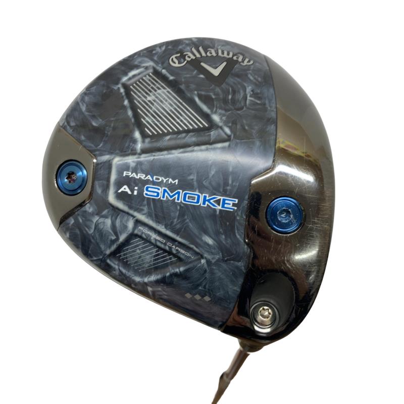 【中古】 キャロウェイ PARADYM Ai SMOKE ◆◆◆ 9° ドライバー DR 純正特注シャフト (フレックスX) メンズ 男性用 右利き 右用 Cランク ゴルフクラブ