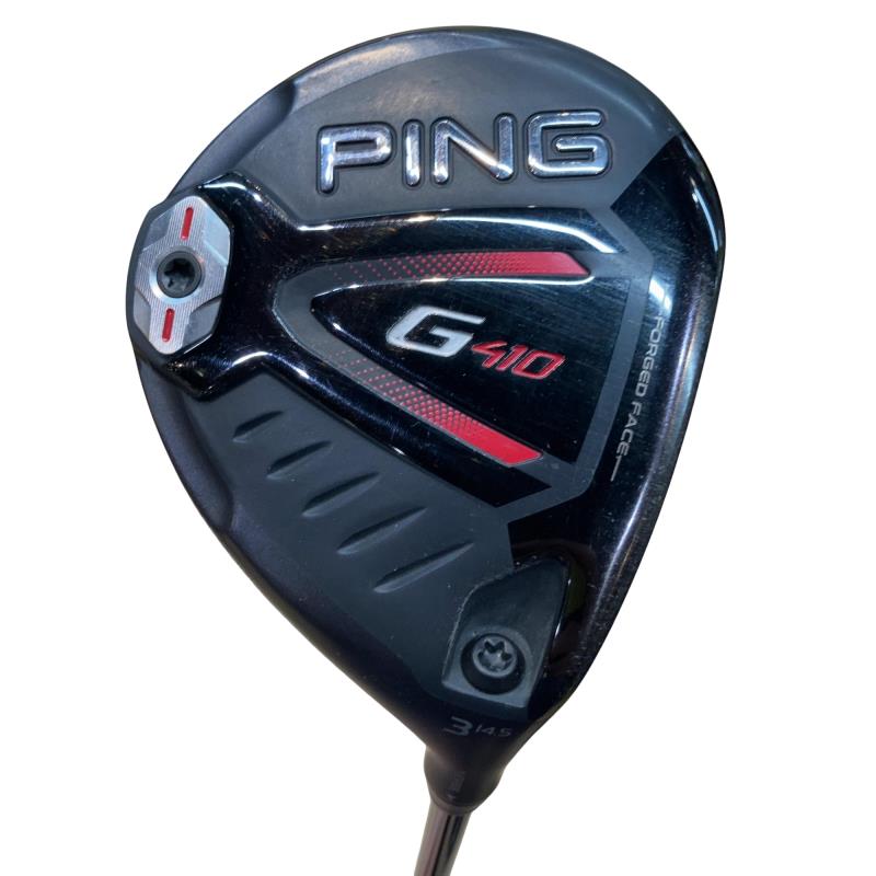【中古】 ピン G410 3W フェアウェイウッド FW 純正特注シャフト (フレックスX) メンズ 男性用 右利き 右用 Cランク ゴルフクラブ