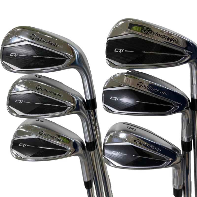 【中古】 テーラーメイド Qi 7S アイアンセット IR NS PRO 910GH (フレックスS) メンズ 男性用 右利き 右用 Cランク ゴルフクラブ 55,553円