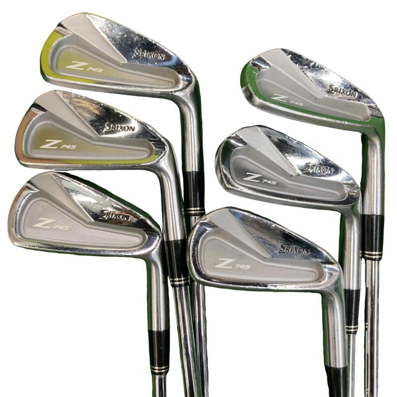 【中古】 ダンロップ SRIXON Z745  6S アイアン書き割り IR Dynamic Gold D.S.T (フレックスS) メンズ 成人男性用 右利き 右用 C位置づける ゴルフ野球クラブ