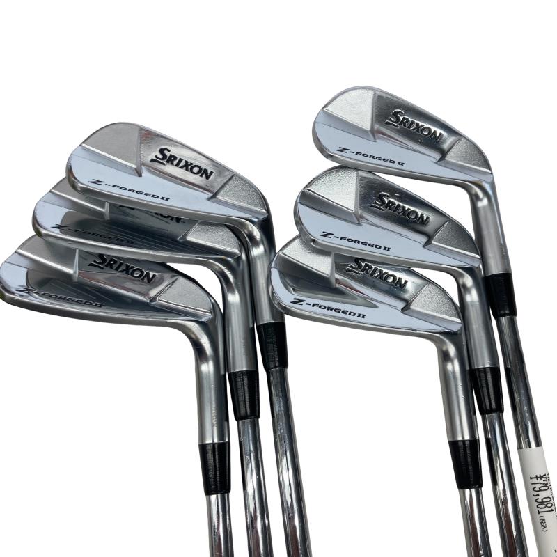 【中古】 ダンロップ SRIXON Z-FORGED II 6S アイアンセット IR 純正特注シャフト (フレックスS) メンズ 男性用 右利き 右用 Cランク ゴルフクラブ｜ゴルフパートナー 中古クラブ店