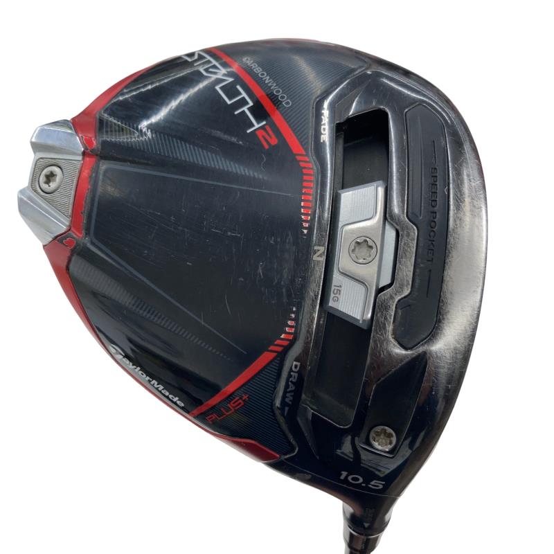 【中古】 テーラーメイド STEALTH2 PLUS 10.5° ドライバー DR 純正特注シャフト (フレックスS) メンズ 男性用 右利き 右用 Cランク ゴルフクラブ|ゴルフパートナー 中古クラブ店