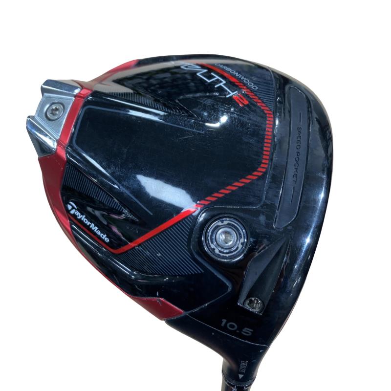 【中古】 テーラーメイド STEALTH2 10.5° ドライバー DR TENSEI RED TM50(STEALTH DR) (フレックスR) メンズ 男性用 右利き 右用 Cランク ゴルフクラブ