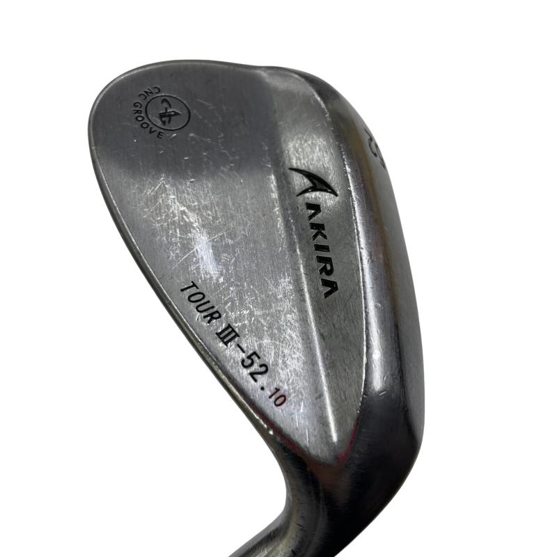 【中古】 アキラプロダクツ AKIRA TOUR III 52°/10° ウェッジ WG NS PRO 950GH (フレックスS) メンズ 男性用 右利き 右用 Cランク ゴルフクラブ