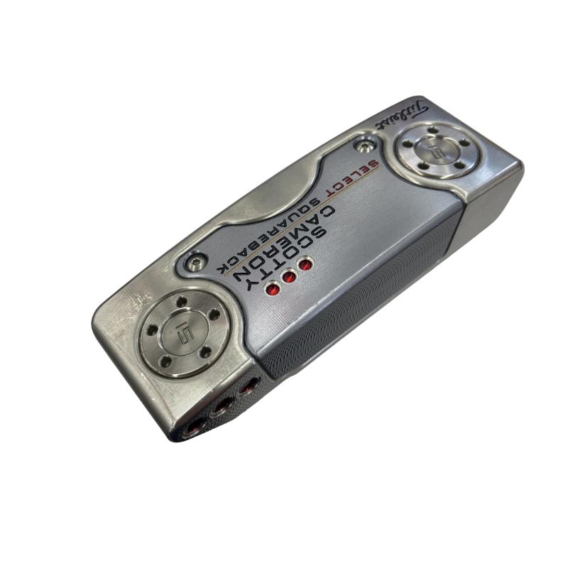 【中古】 タイトリスト SCOTTY CAMERON select SQUAREBACK(2018) 34インチ パター PT スチール (フレックスその他) メンズ 男性用 右利き 右用 Cランク ゴルフクラブ