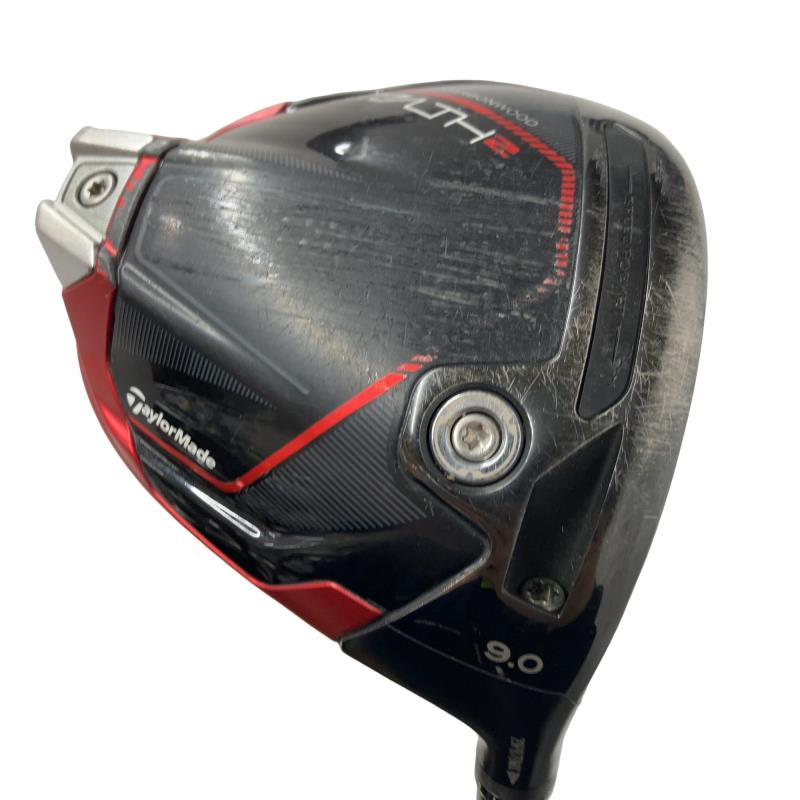 【中古】 テーラーメイド STEALTH2 9° ドライバー DR TENSEI RED TM50(STEALTH DR) (フレックスS) メンズ 男性用 右利き 右用 Dランク ゴルフクラブ