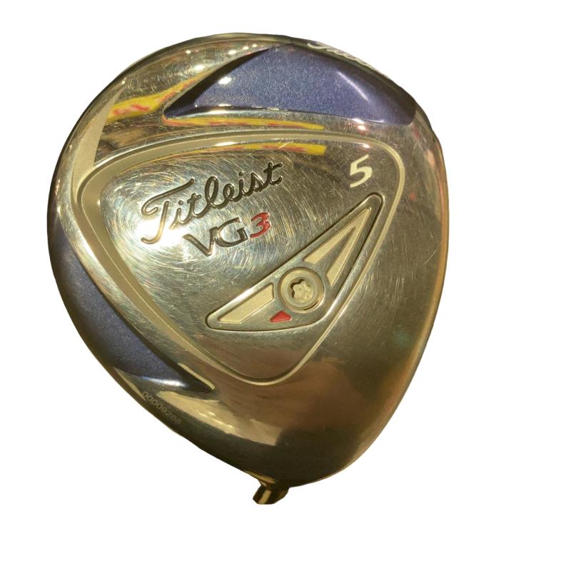 【中古】 タイトリスト Titleist VG3(2014) 5W レディース フェアウェイウッド FW Titleist VG F(2014) (フレックスL) レディース お上さん用 右利き 右用 C序列付ける ゴルフ野球クラブ