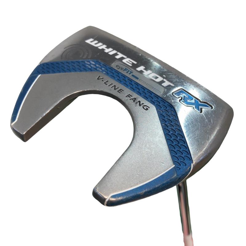 【中古】 オデッセイ WHITE HOT RX V-LINE FANG 34インチ パター PT スチール (フレックスその他) メンズ 男性用 右利き 右用 Cランク ゴルフクラブ