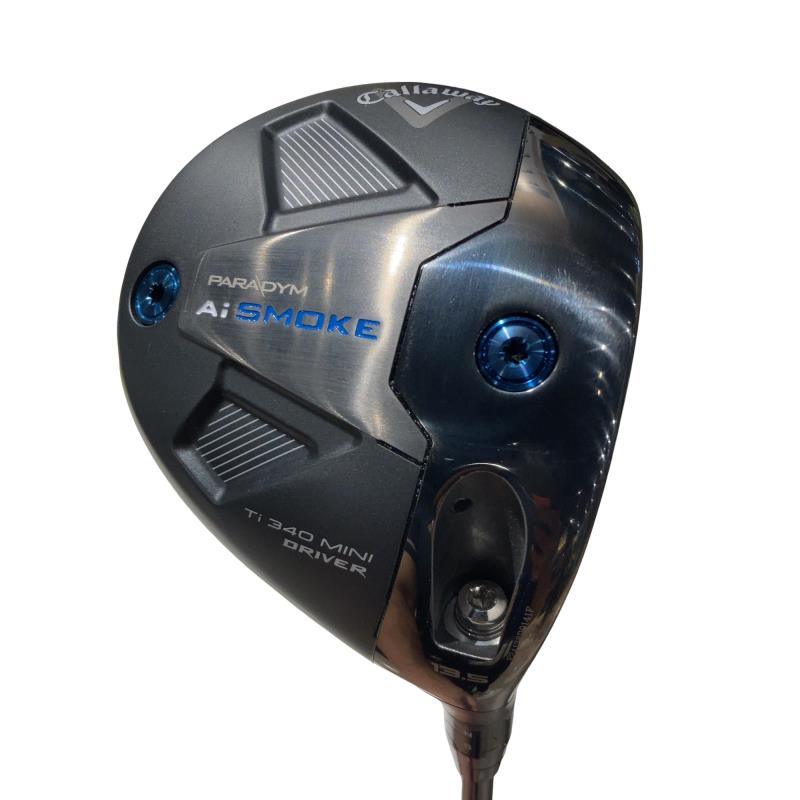 【中古】 キャロウェイ PARADYM Ai SMOKE Ti 340 MINI 13.5° ドライバー DR 純正特注シャフト (フレックスS) メンズ 男性用 右利き 右用 Bランク ゴルフクラブ|ゴルフパートナー 中古クラブ店