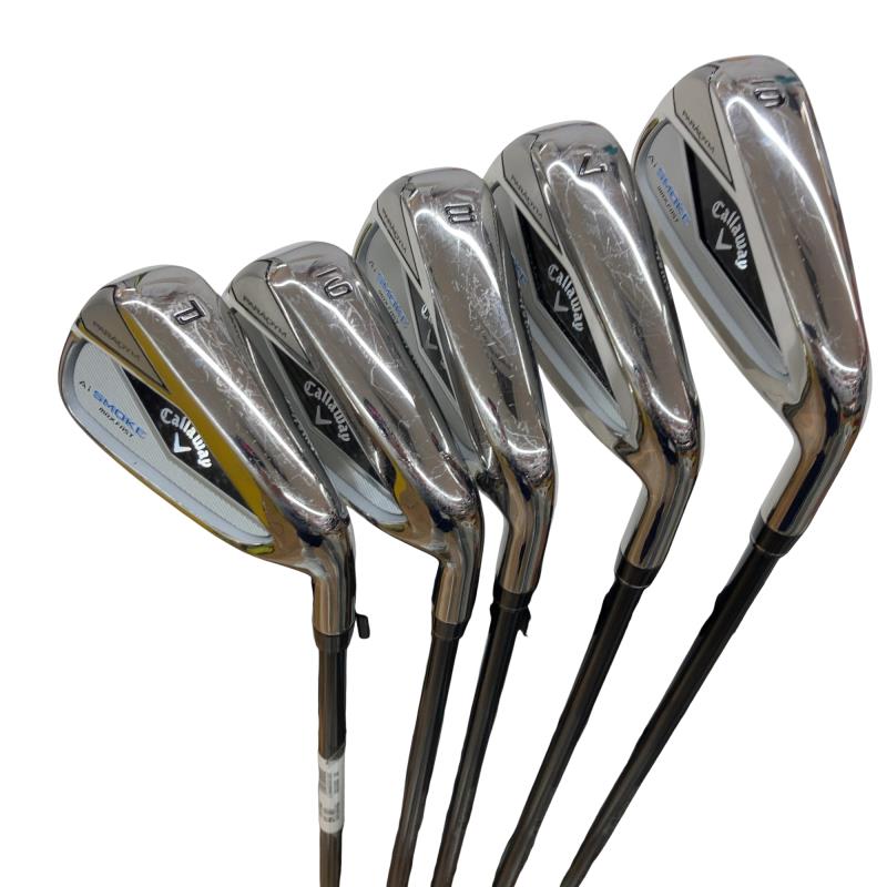 【中古】 キャロウェイ PARADYM Ai SMOKE MAX FAST 5S アイアンセット IR TENSEI 40 for CW(Ai SMOKE IR) (フレックスR) メンズ 男性用 右利き 右用 Cランク ゴルフクラブ 44,800円