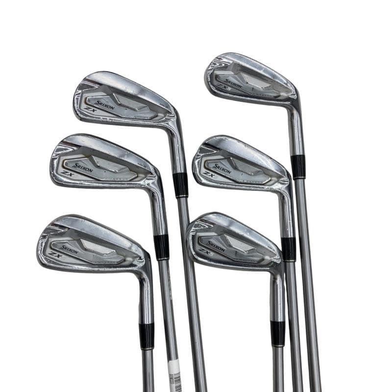 【中古】 ダンロップ SRIXON ZX5 6S アイアンセット IR Diamana ZX for IRON (フレックスS) メンズ 男性用 右利き 右用 Cランク ゴルフクラブ
