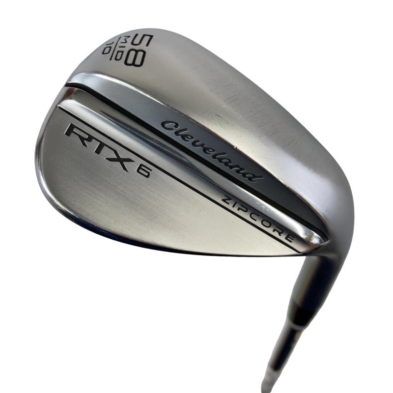 【中古】 クリーブランド Cleveland RTX-6 ZIPCORE ツアーサテン 58°/10° MID ウェッジ WG NS PRO 950GH neo (フレックスS) メンズ 男性用 右利き 右用 Cランク ゴルフクラブ