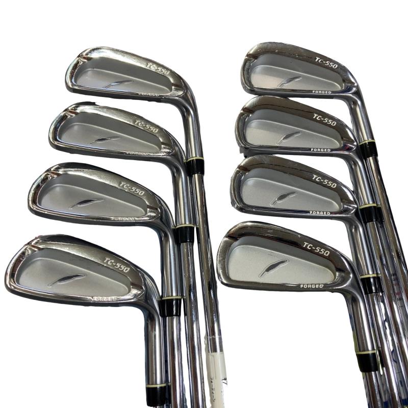 【中古】 フォーティーン TC-550 FORGED 8S アイアンセット IR NS PRO 950GH (フレックスS) メンズ 男性用 右利き 右用 Cランク ゴルフクラブ
