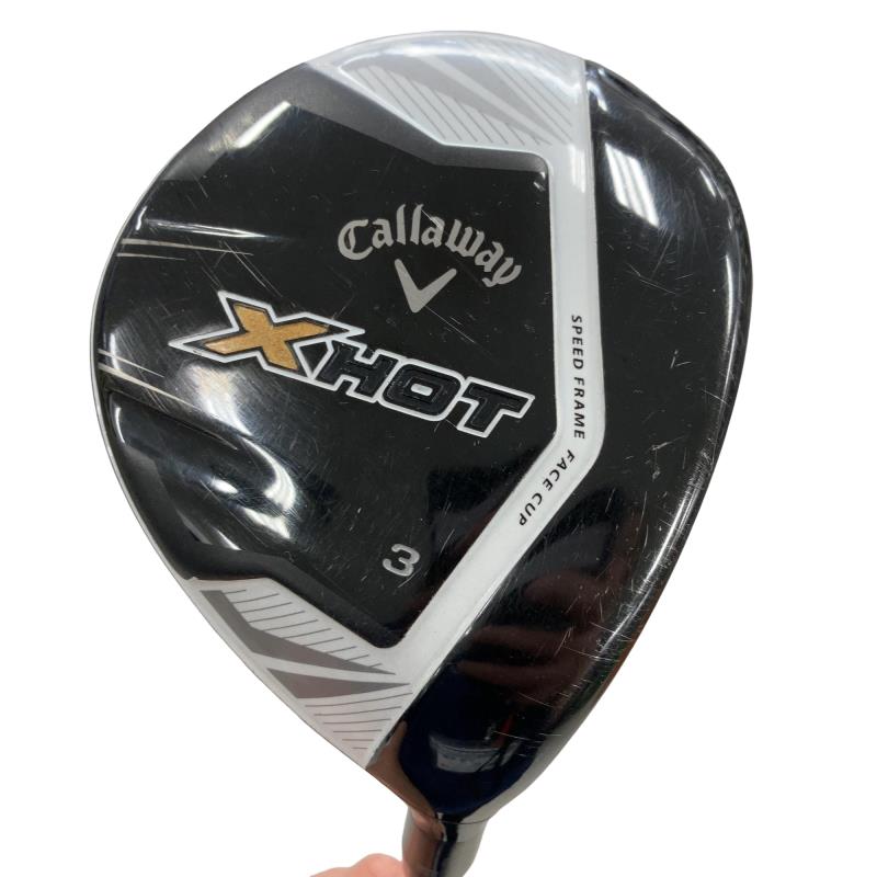 【中古】 キャロウェイ X HOT  3W フェアウェイウッド FW Diamana B60 (フレックスS) メンズ 成人男性用 右利き 右用 C価値づける ゴルフ野球クラブ