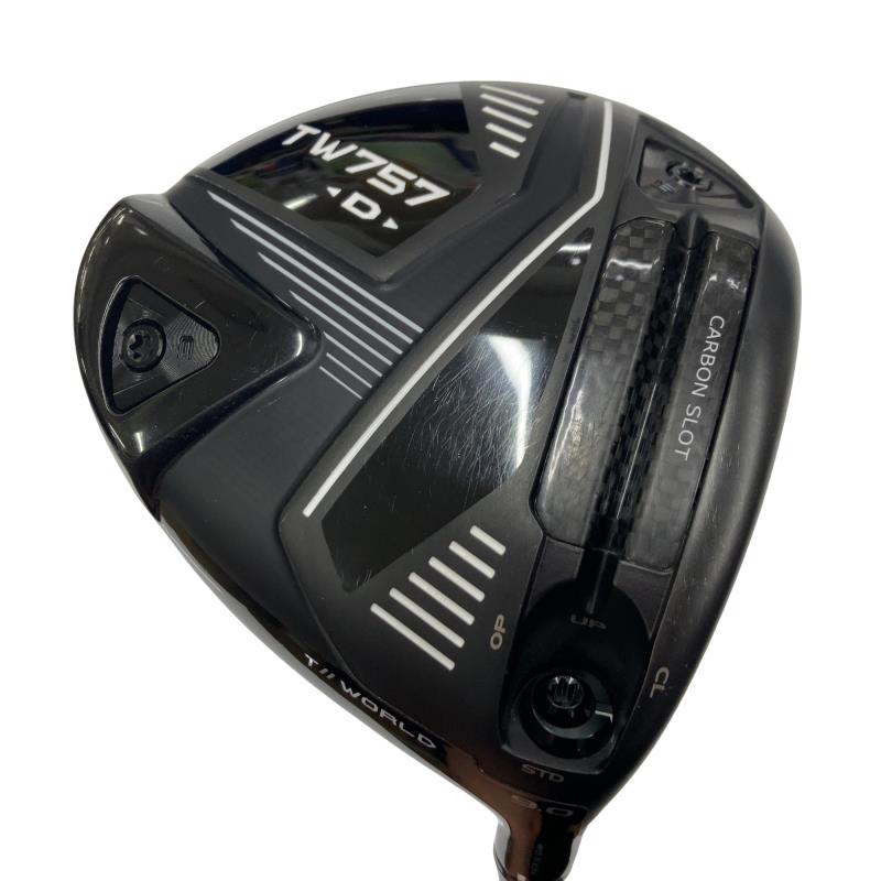 【中古】 本間ゴルフ TOUR WORLD TW757 D  9° １番ウッド DR VIZARD MP 6 (フレックスS) メンズ 成人男性用 右利き 右用 C序列付ける ゴルフ野球クラブ