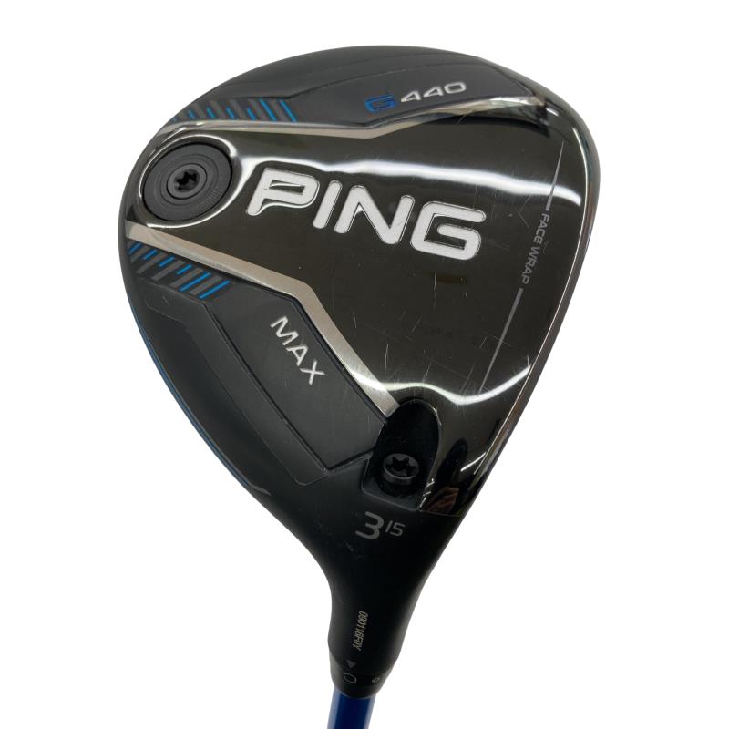 【中古】 ピン G440 MAX 3W フェアウェイウッド FW ALTA J CB BLUE(FW) (フレックスR) メンズ 男性用 右利き 右用 Cランク ゴルフクラブ