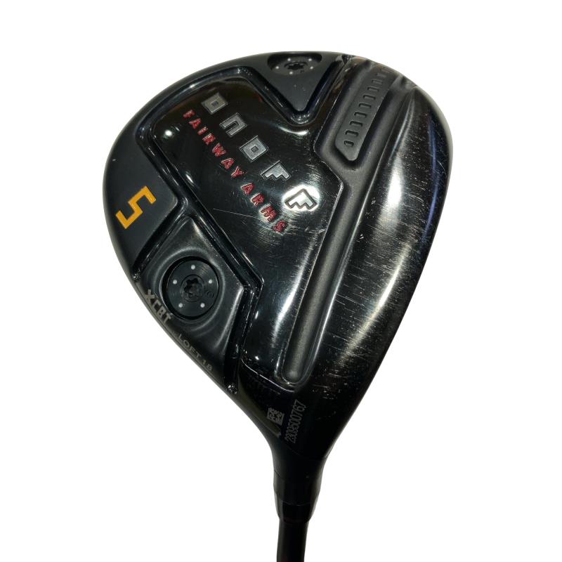 【中古】 ダイワ(グローブライド) ONOFF ARMS(2024) KURO 5W フェアウェイウッド FW CBT-624F (フレックスS) メンズ 男性用 右利き 右用 Cランク ゴルフクラブ