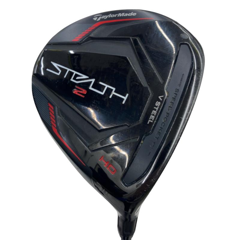 【中古】 テーラーメイド STEALTH2 HD 3W フェアウェイウッド FW TENSEI RED TM50(STEALTH FW) (フレックスS) メンズ 男性用 右利き 右用 Cランク ゴルフクラブ