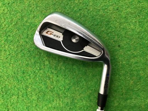 【中古】 ピン G400 8S アイアンセット IR 純正特注シャフト (フレックスその他) メンズ 男性用 右利き 右用 Cランク ゴルフクラブ