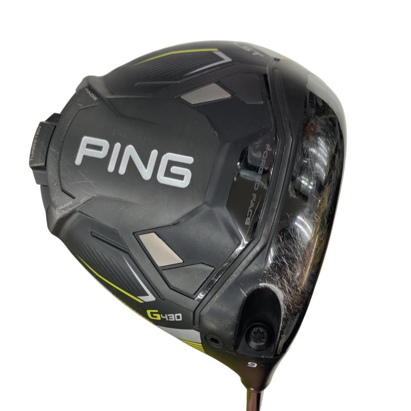 【中古】 ピン G430 LST  9° １番ウッド DR ALTA J CB BLACK(DR) (フレックスS) メンズ 成人男性用 右利き 右用 C価値づける ゴルフ野球クラブ