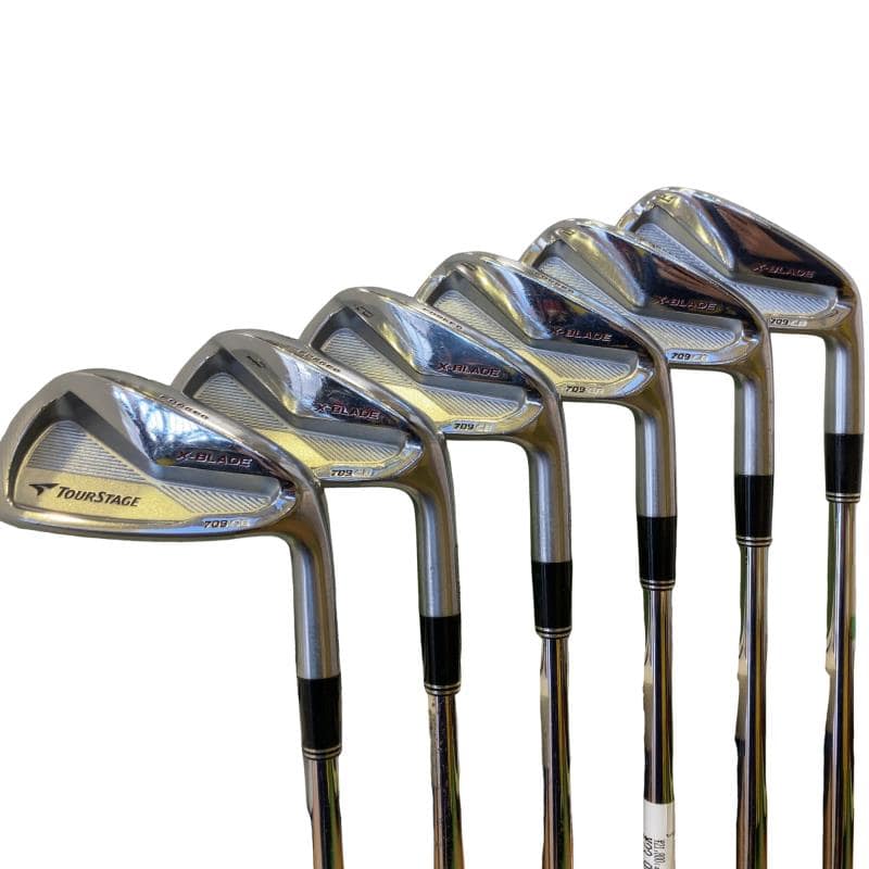 【中古】 ブリヂストン TOURSTAGE X-BLADE 709 CB 6S アイアンセット IR NS PRO MODUS3 TOUR120 (フレックスS) メンズ 男性用 右利き 右用 Dランク ゴルフクラブ