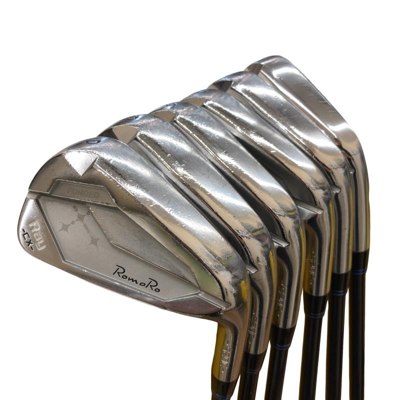 【中古】 RomaRo RomaRo Ray CX S20C 6S アイアンセット IR 純正特注シャフト (フレックスその他) メンズ 男性用 右利き 右用 Cランク ゴルフクラブ|ゴルフパートナー 中古クラブ店