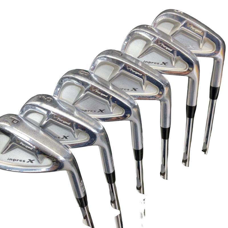 【中古】 ヤマハ inpres X V FORGED(2009) 6S アイアンセット IR Dynamic Gold (フレックスS) メンズ 男性用 右利き 右用 Cランク ゴルフクラブ|ゴルフパートナー 中古クラブ店