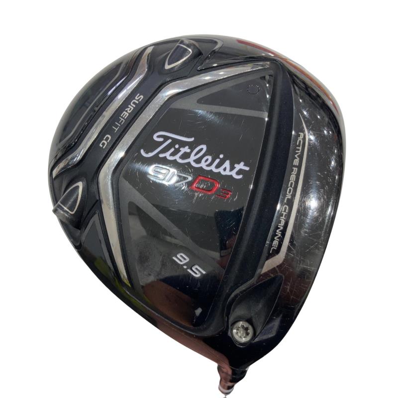 【中古】 タイトリスト 917 D3  9.5° １番ウッド DR 完全無欠特注立て坑 (フレックスS) メンズ 成人男性用 右利き 右用 C序列付ける ゴルフ野球クラブ