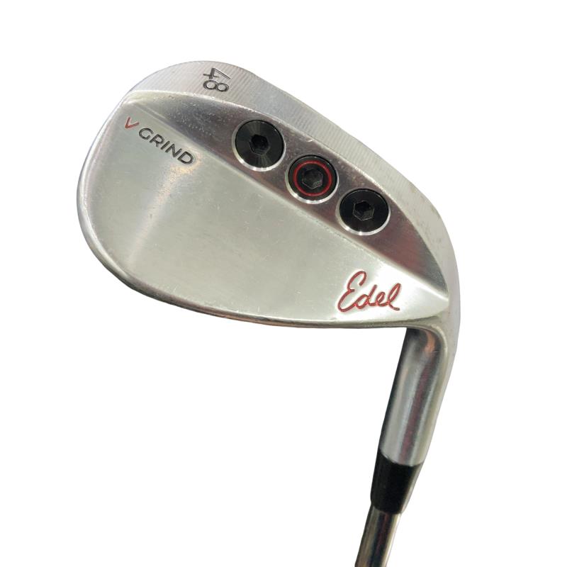 【中古】 Edel GOLF Edel GOLF SMSウェッジ 48° VーGRIND ウェッジ WG 純正特注シャフト (フレックスR) メンズ 男性用 右利き 右用 Cランク ゴルフクラブ