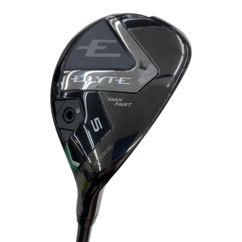 【中古】 キャロウェイ ELYTE MAX FAST U5 ユーティリティ UT LIN-Q GREEN 40 for CW(ELYTE UT) (フレックスR) メンズ 男性用 右利き 右用 Cランク ゴルフクラブ