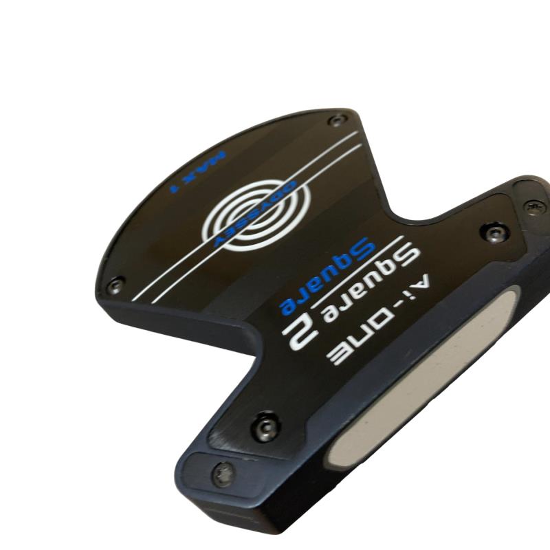 【中古】 オデッセイ Ai-ONE SQUARE 2 SQUARE MAX 1 34in パター PT STROKE LAB 90 スチール写真 (フレックス余分の物) メンズ 成人男性用 右利き 右用 C価値づける ゴルフ野球クラブ