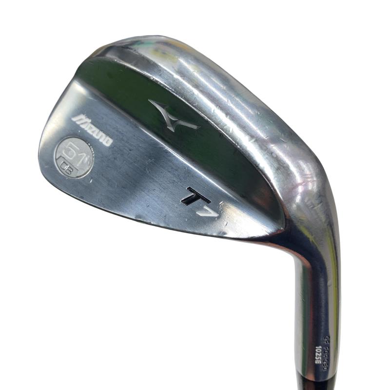 【中古】 ミズノ Mizuno T7 51°/08° ウェッジ WG Dynamic Gold (フレックスその他) メンズ 男性用 右利き 右用 Cランク ゴルフクラブ